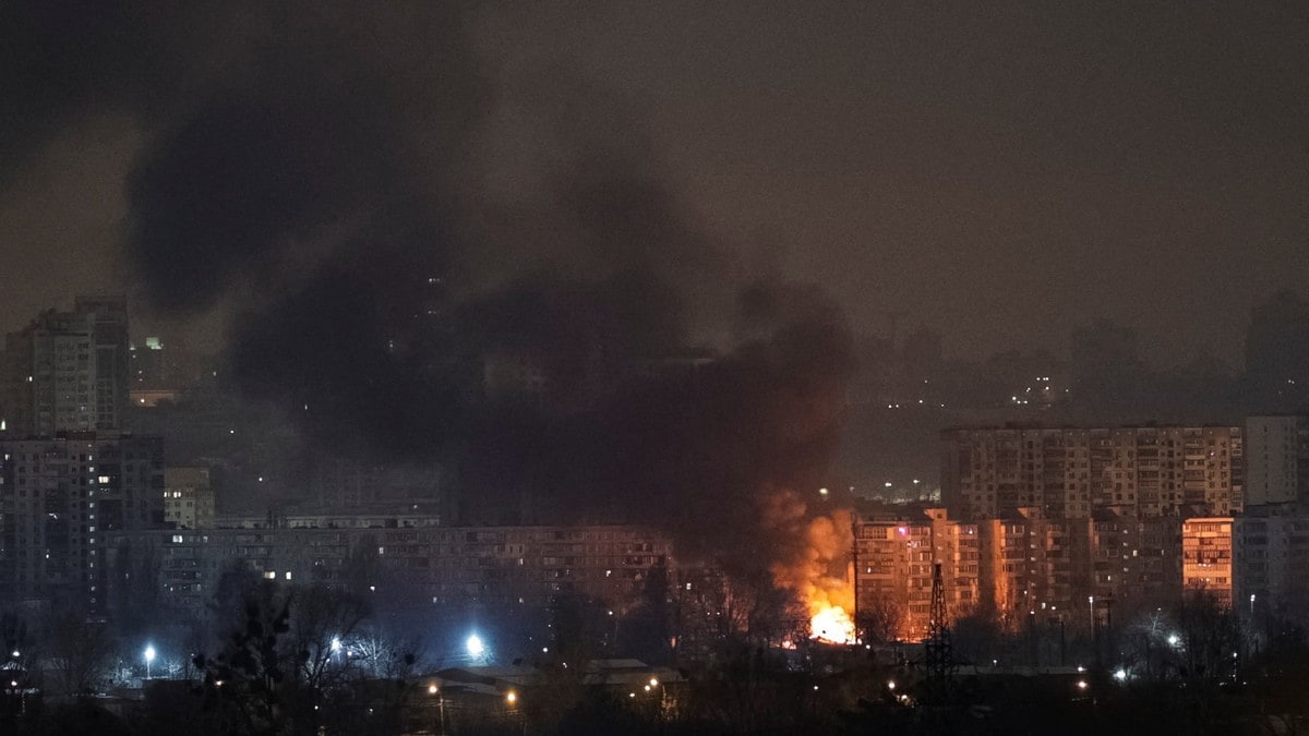 Kyiv og Kharkiv under angrep i natt