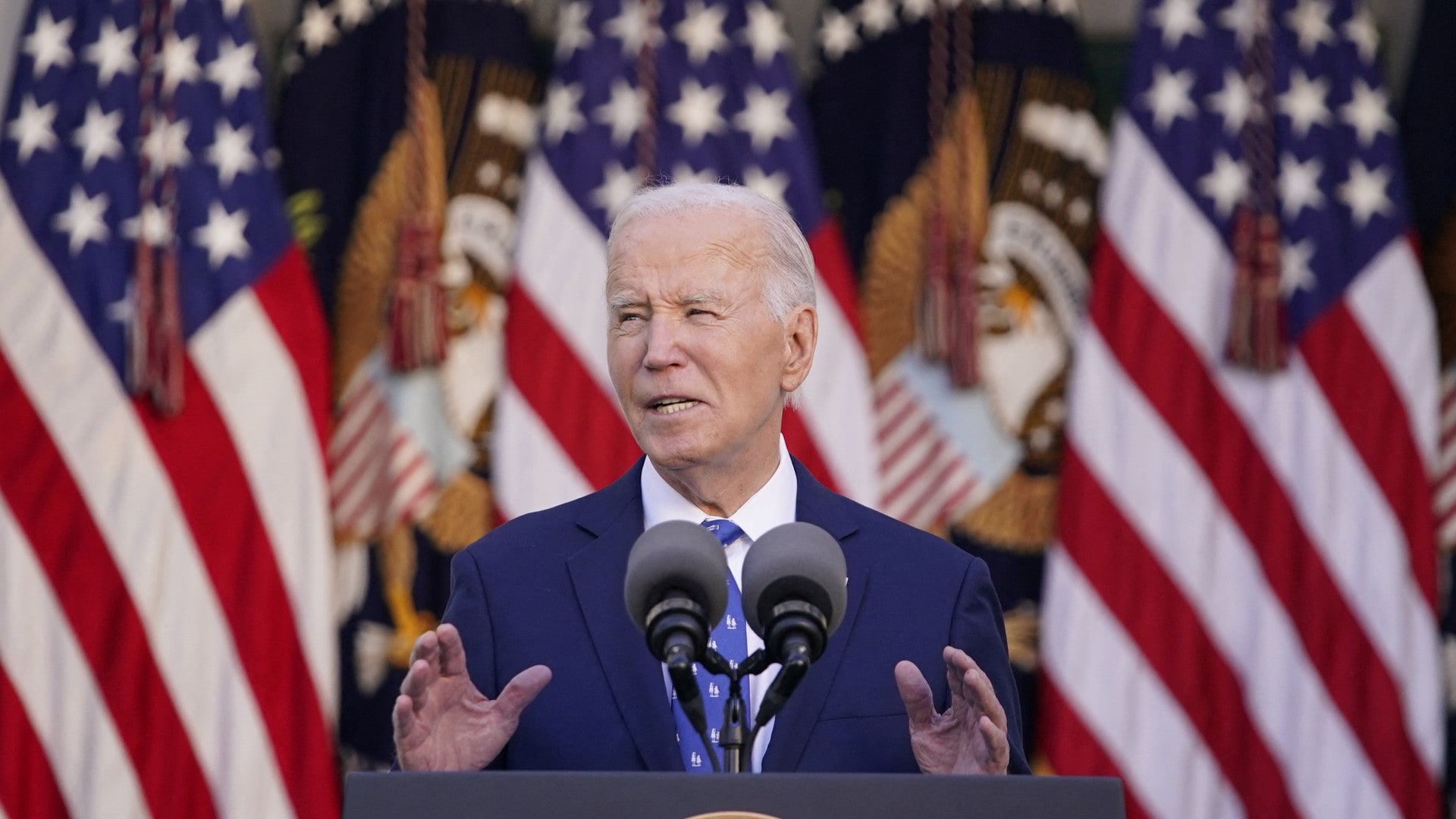 Joe Biden oppsummerer tida som president