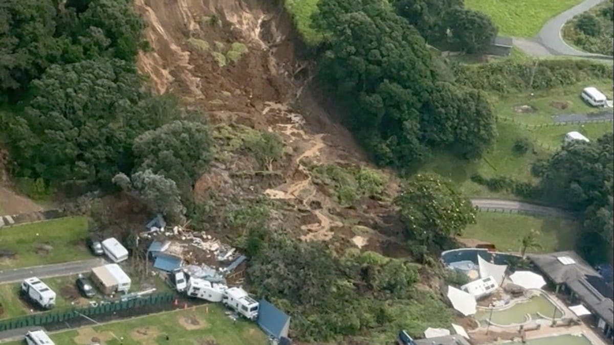 Flere savnet etter jordskred på New Zealand