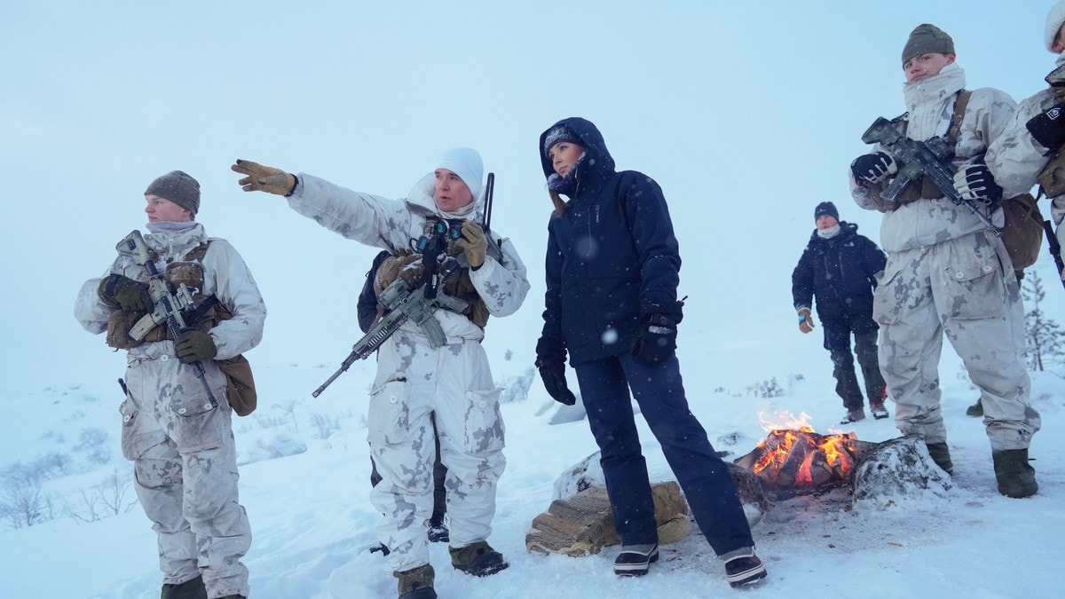 Her er prinsesse Ingrid Alexandra ved grensen til Russland: – Et tydelig signal