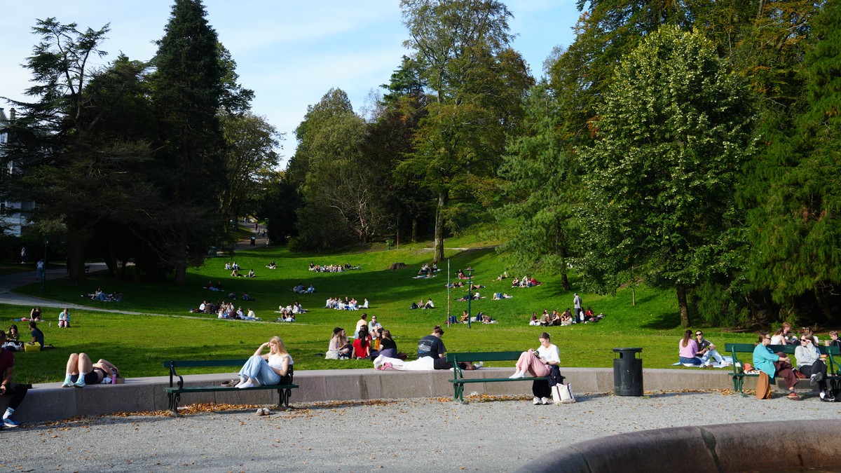 Årets varmaste dag i Bergen