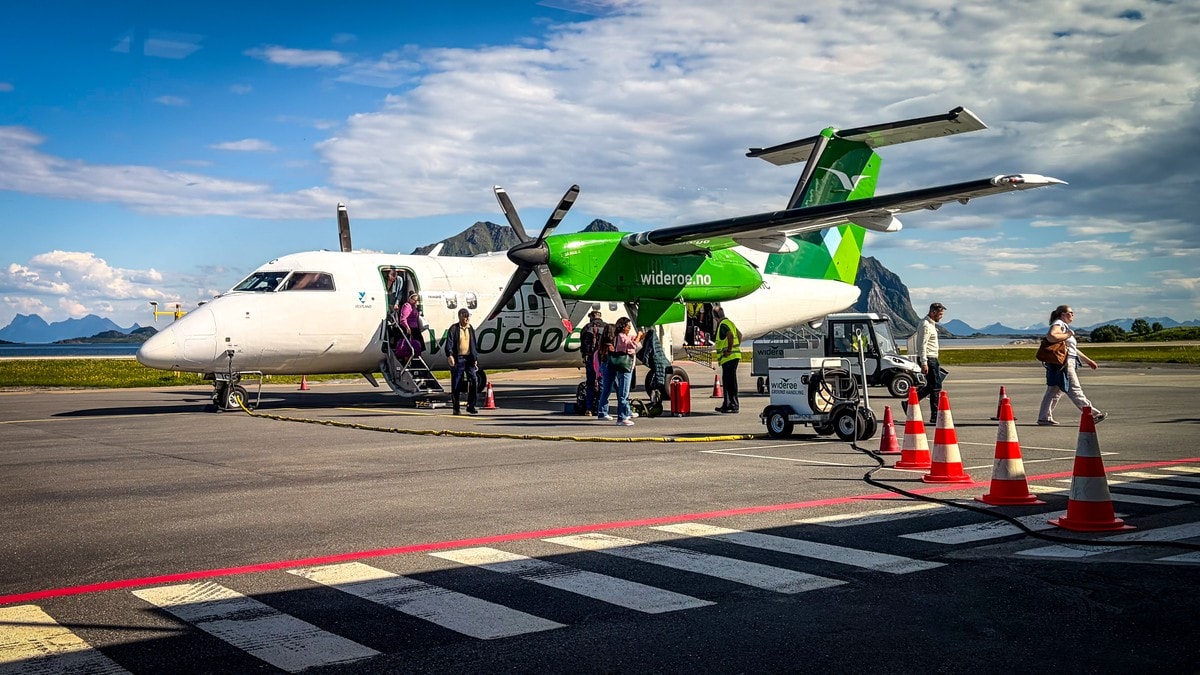 Passasjerrekord for Widerøe i juni