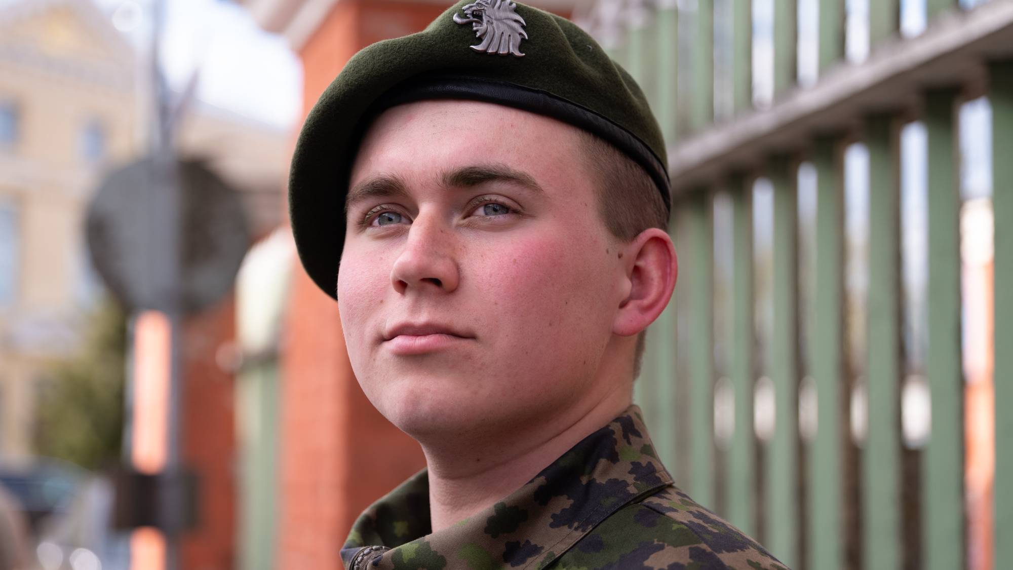 Rudolf tenestegjer i det finske forsvaret