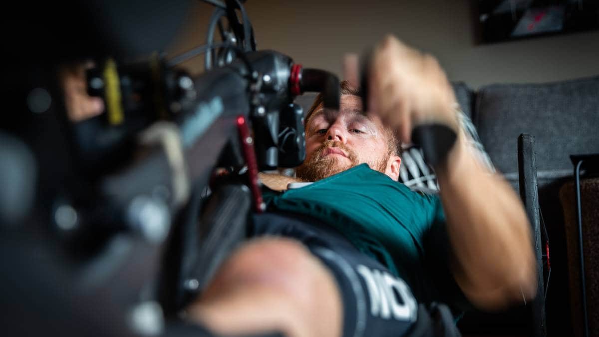 Fikk sølv i VM i parasykling