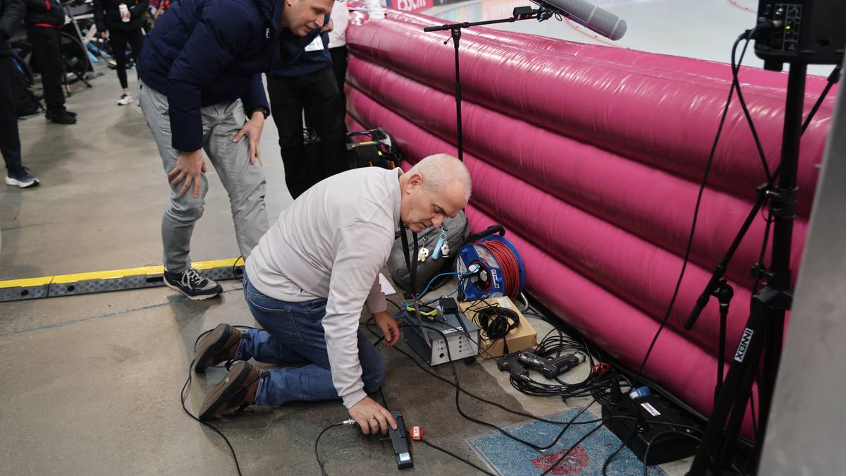 Trøbbel før skøytefesten i Vikingskipet: Starten utsatt med nesten en time