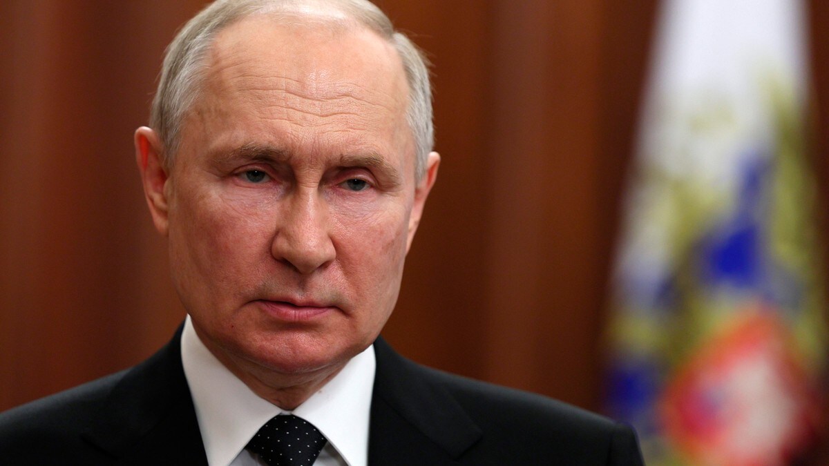 Putin i TV-tale: De som forsøkte seg på militært opprør, har forrådt sitt folk