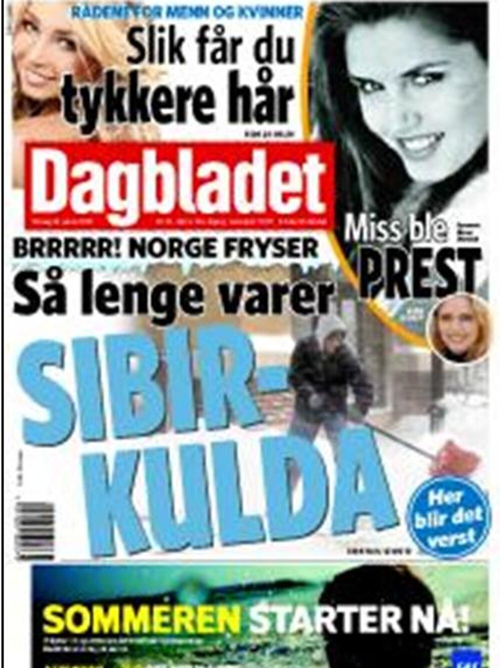 Dagbladet Overdriver Væroppslag – NRK Kultur Og Underholdning