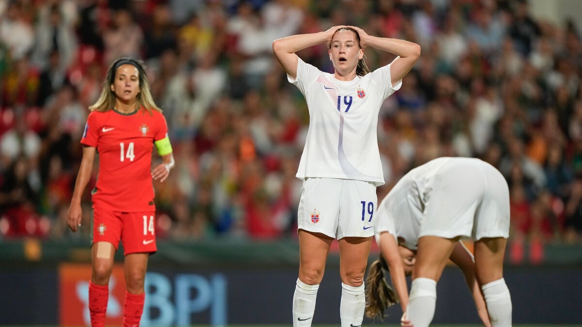 Kvinnelandslaget tapte 2-3 i Portugal
