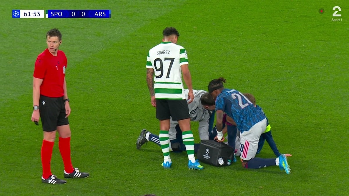 &Oslash;degaard ut etter smell &ndash; men str&aring;lende utgangspunkt for Arsenal