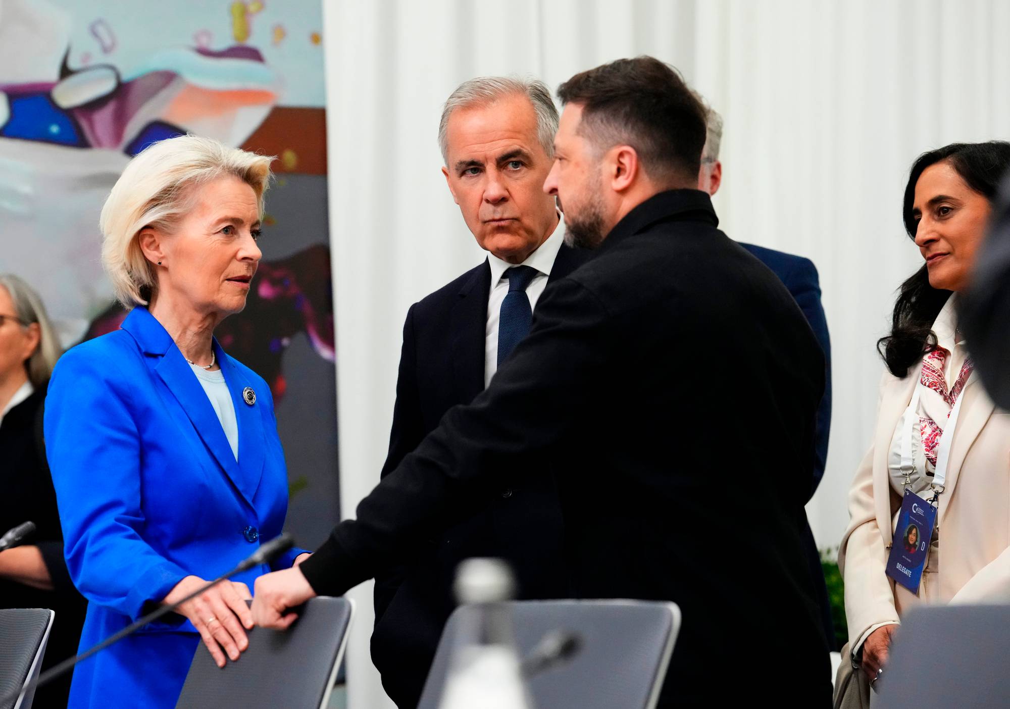 En kvinne og to mnnn