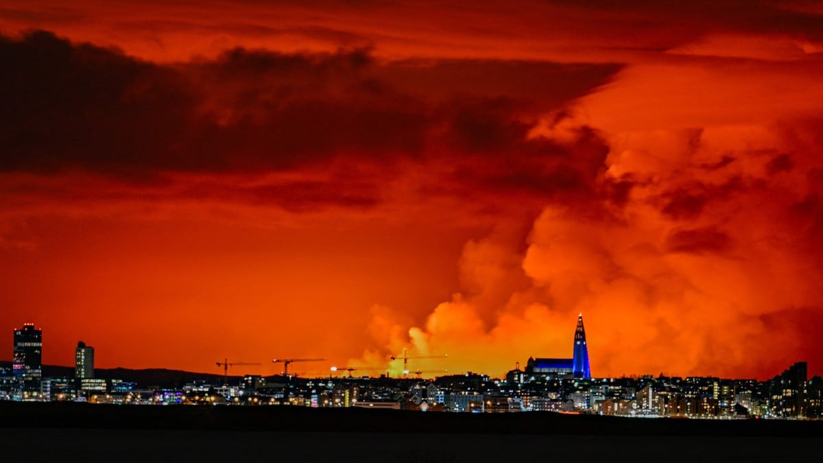 Vulkanutbrudd på Island: Det kraftigste de siste månedene