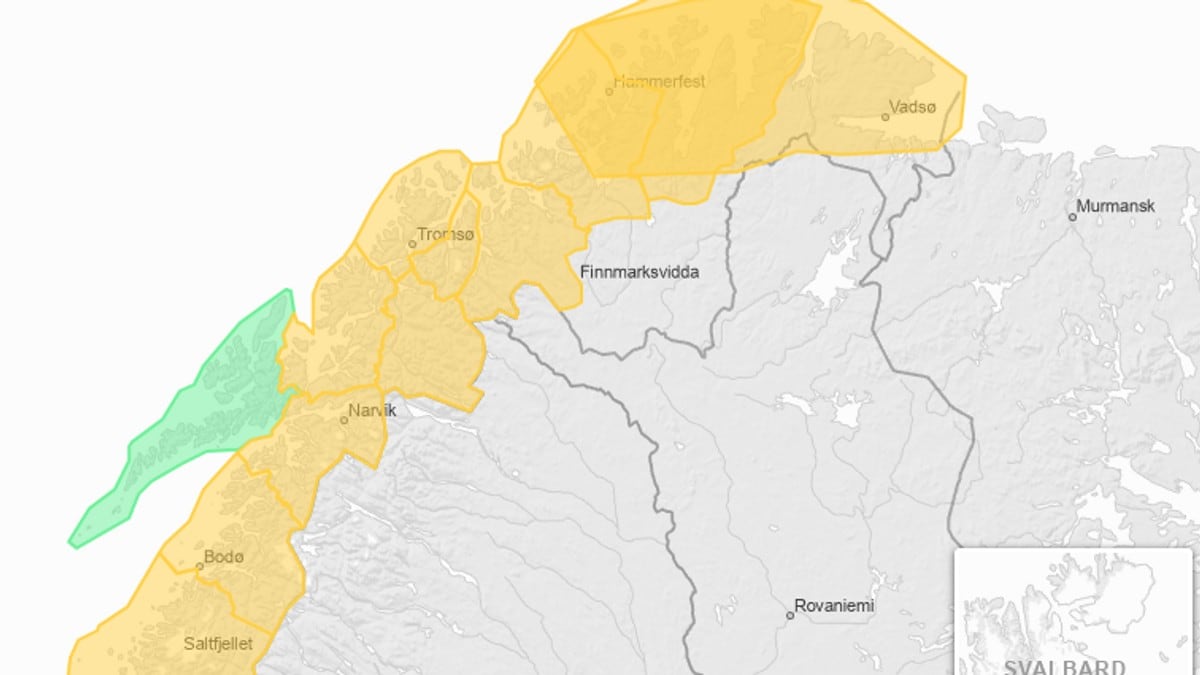 Skikjørere utløste snøskred - snøskredfare i hele landet