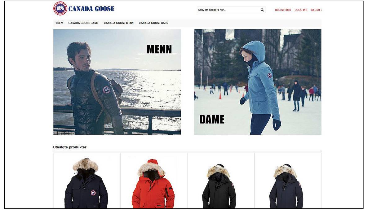 Hvor kan man kjøpe canada goose i clearance oslo