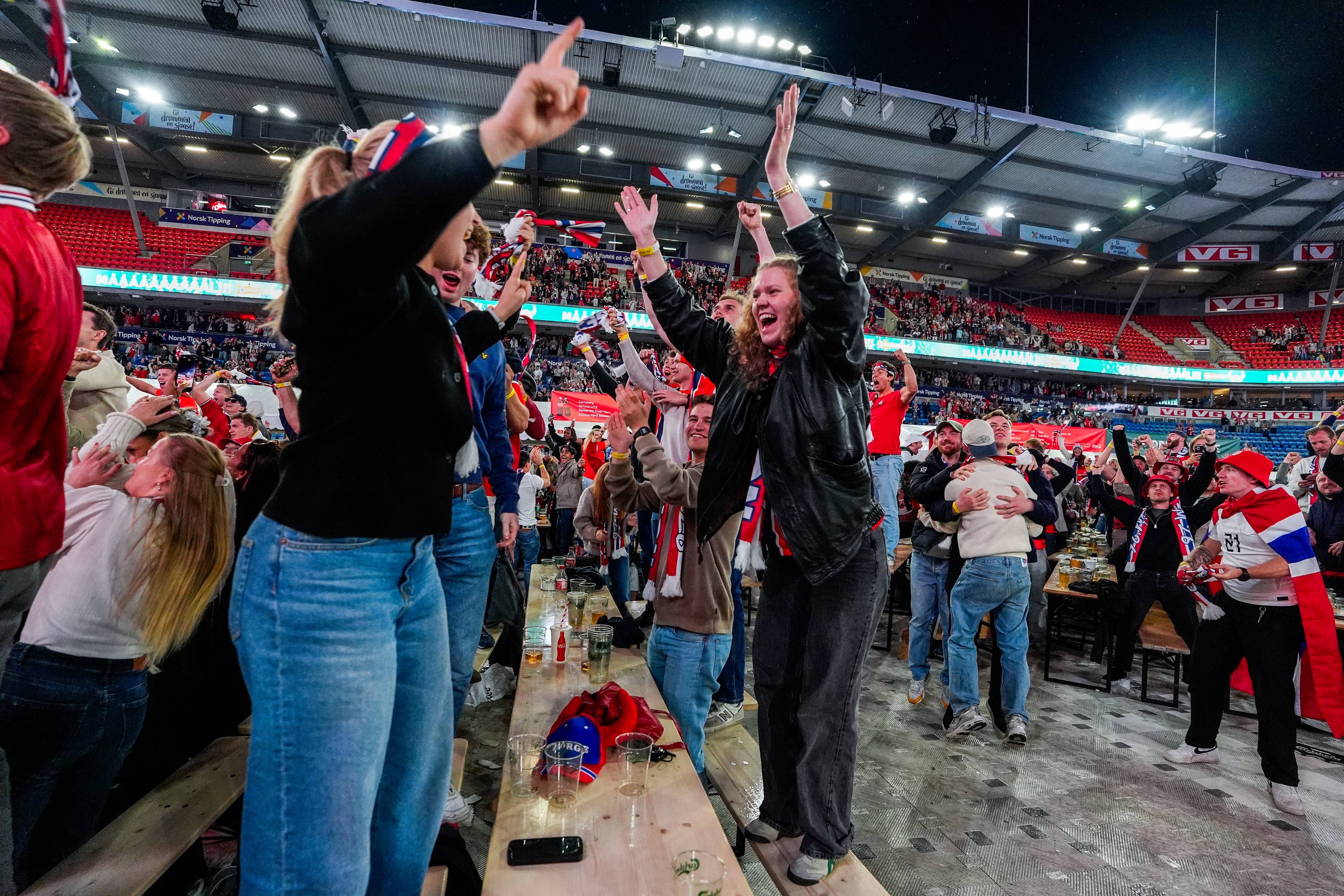 vill jubel på ullevål stadion