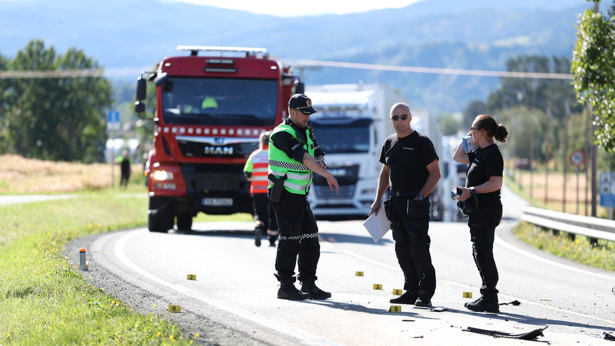 Kvinne omkom i trafikkulykke i Melhus