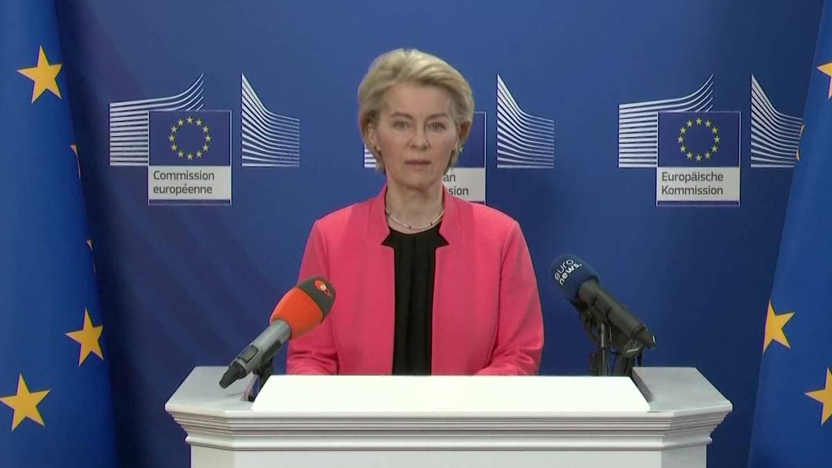 – Vi er klare til å svare, sier Von der Leyen om Trumps tollsatser