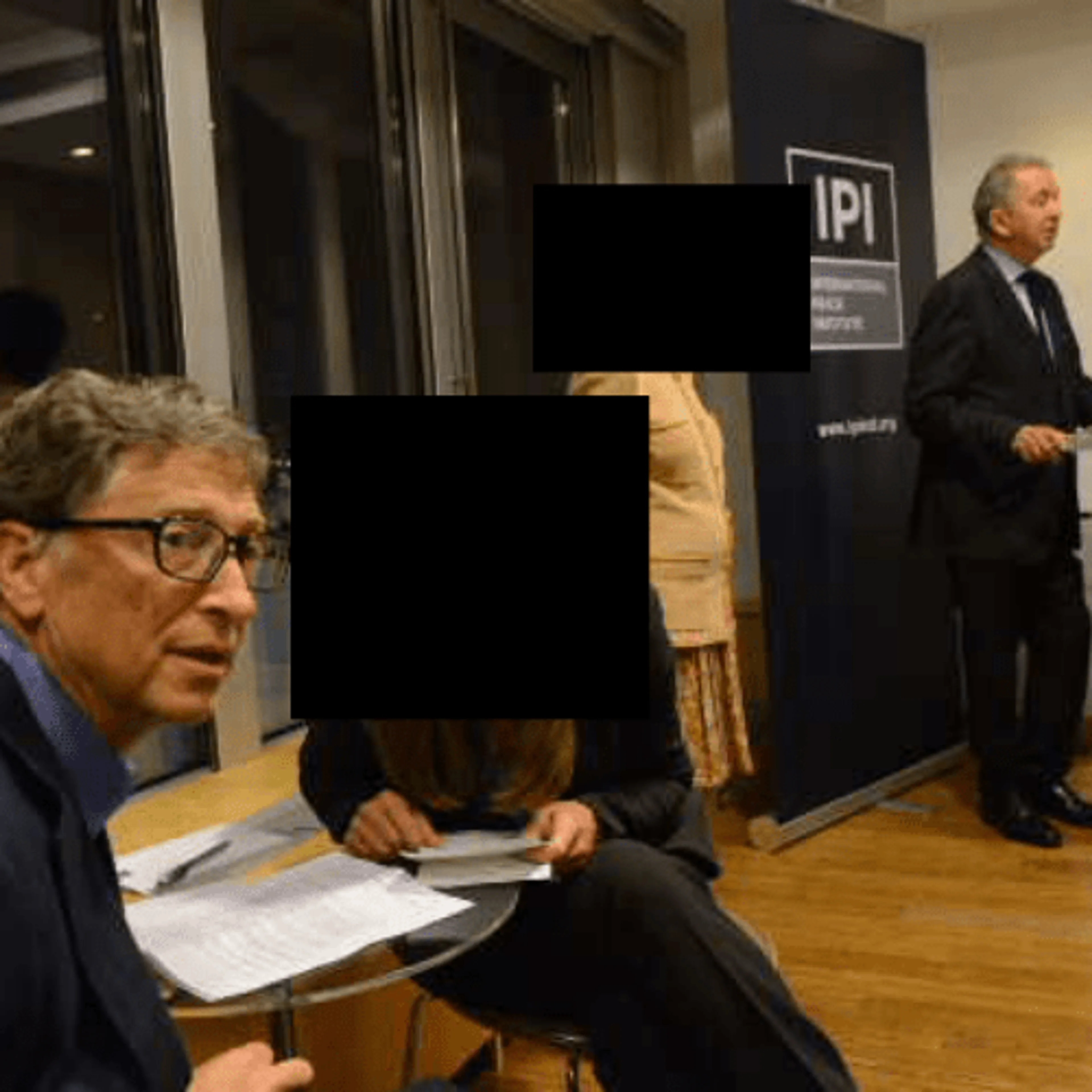 Bill Gates på IPI-arrangement