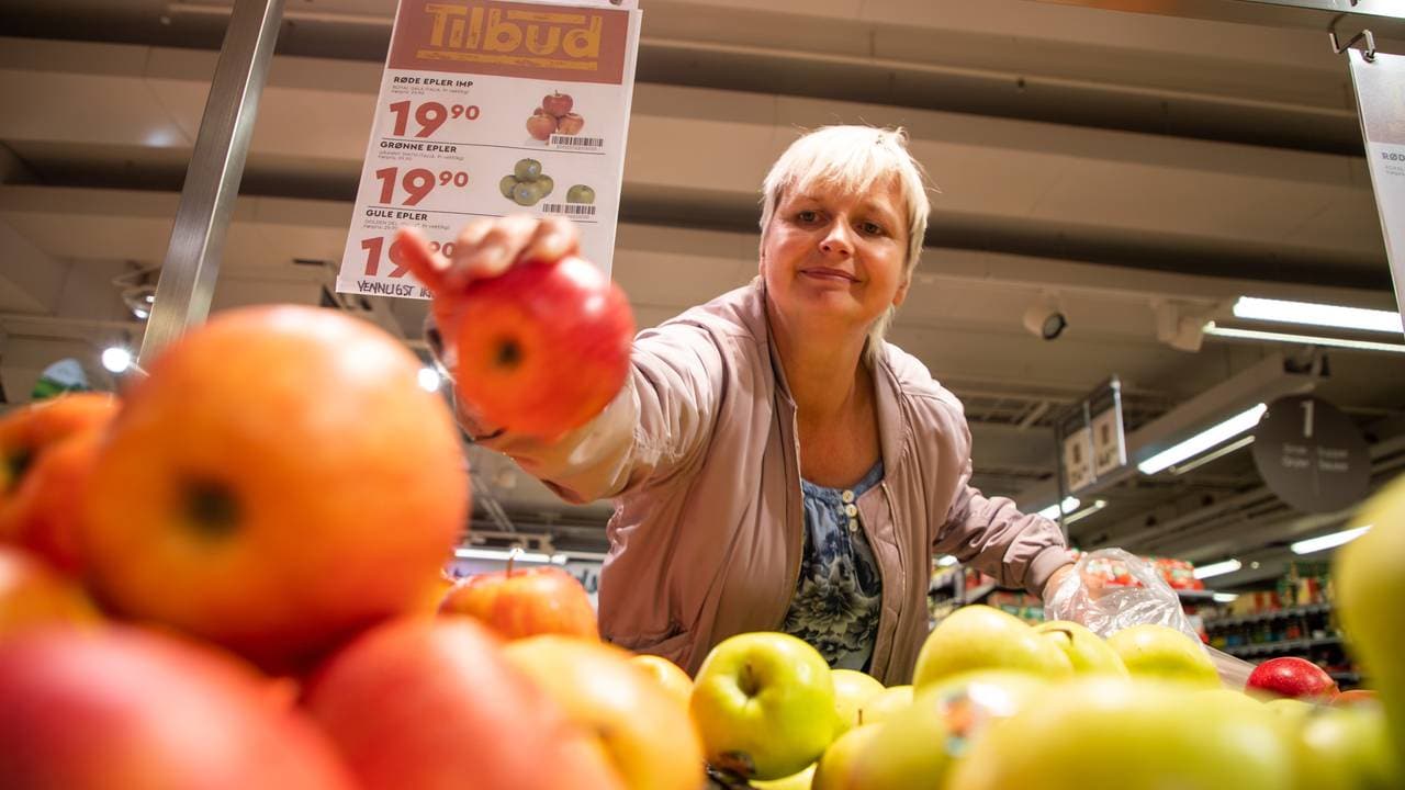 Laila Iren Særvold på Coop