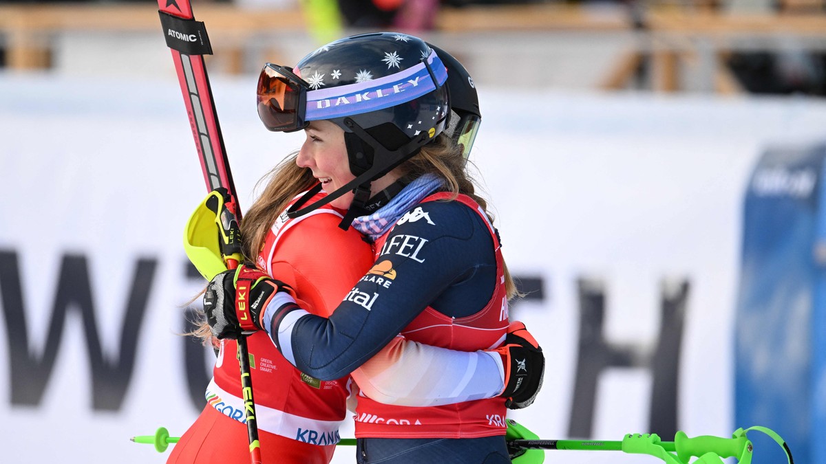 Shiffrins seiersrekke brutt