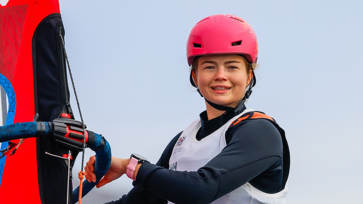 Norsk EM-bronse i brettseiling