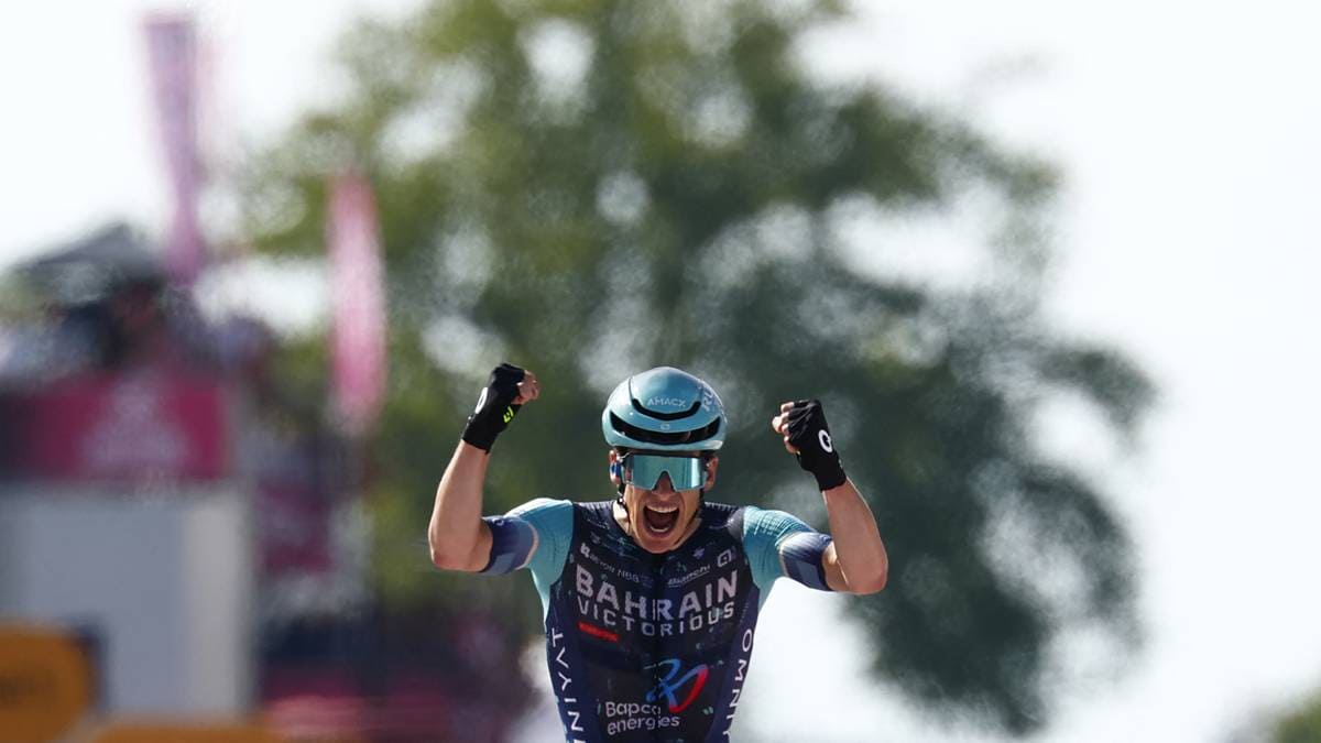 Segaert vant Giro-etappe etter solobrudd