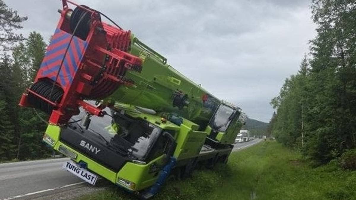 E6 sørover stenges natt til fredag - ingen omkjøringsmuligheter