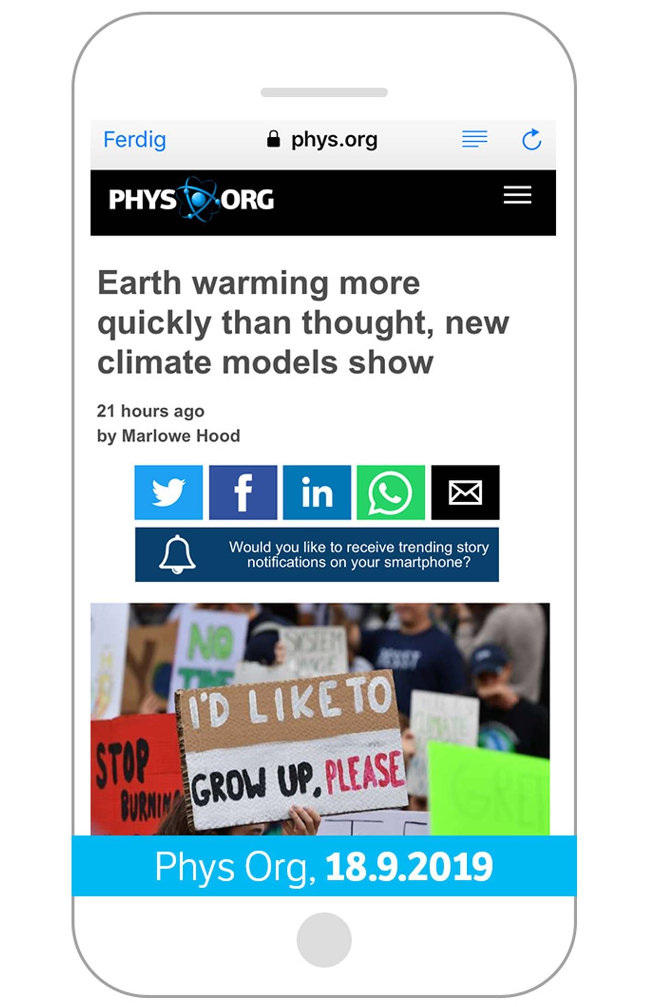 Earth warming more quickly than thought