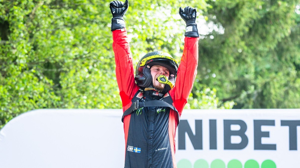Oliver Solberg med bragd i Monaco: Ble historisk og vant Rally Monte Carlo