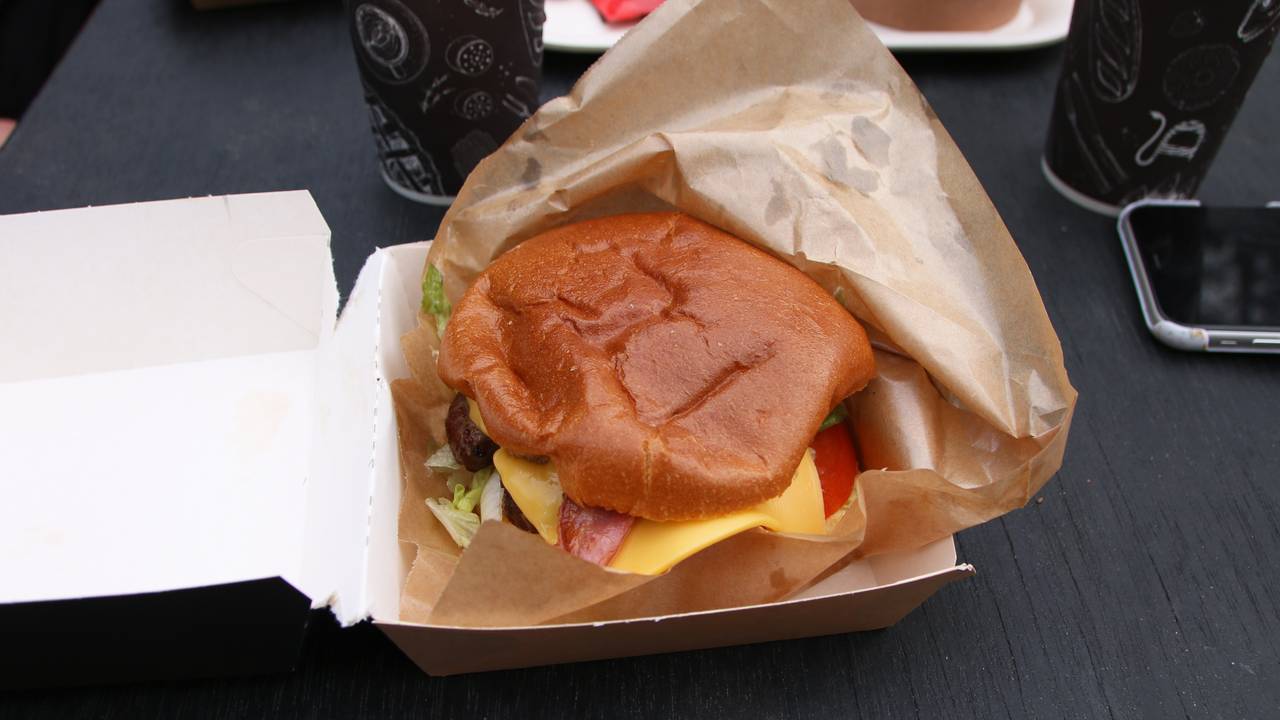 Hamburger i Dyreparken