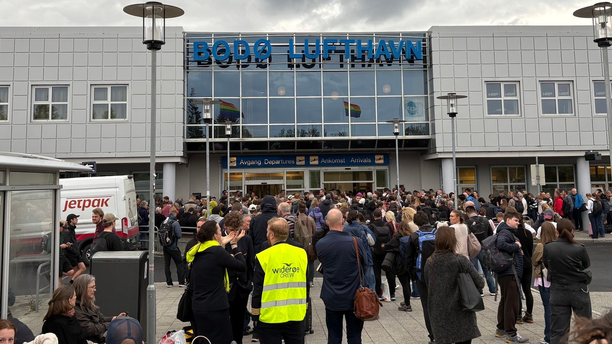 Brannalarm p&aring; Bod&oslash; lufthavn