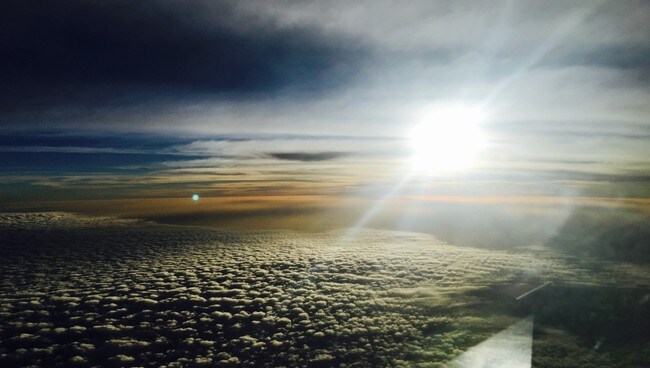 Kontorutsikten fra cockpit er ofte spektakulær