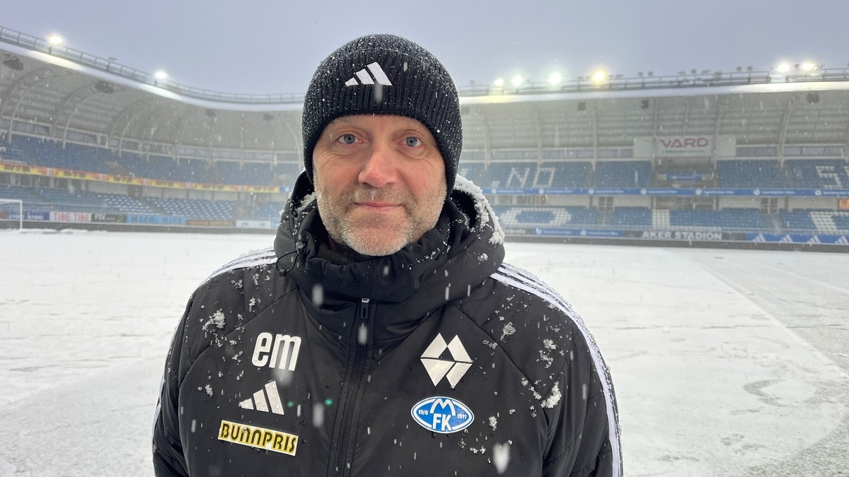 Snø skaper trøbbel i Molde dagen før storkampen mot Brann