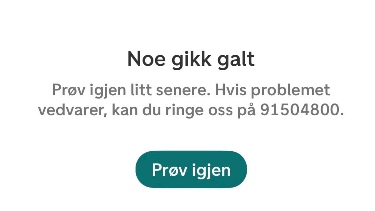 DNB-kundar har problem med nettbanken