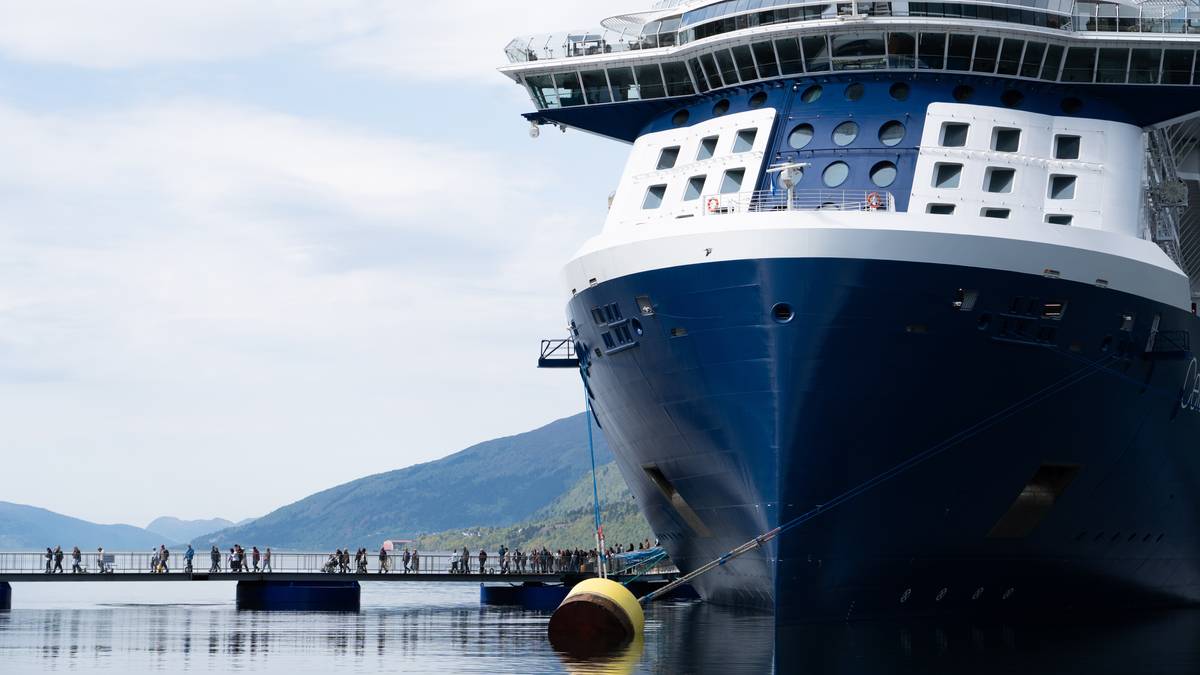 Regjeringa opnar for «bompengar til sjøs»: Kan henta inn 600 millionar frå cruiseturistar