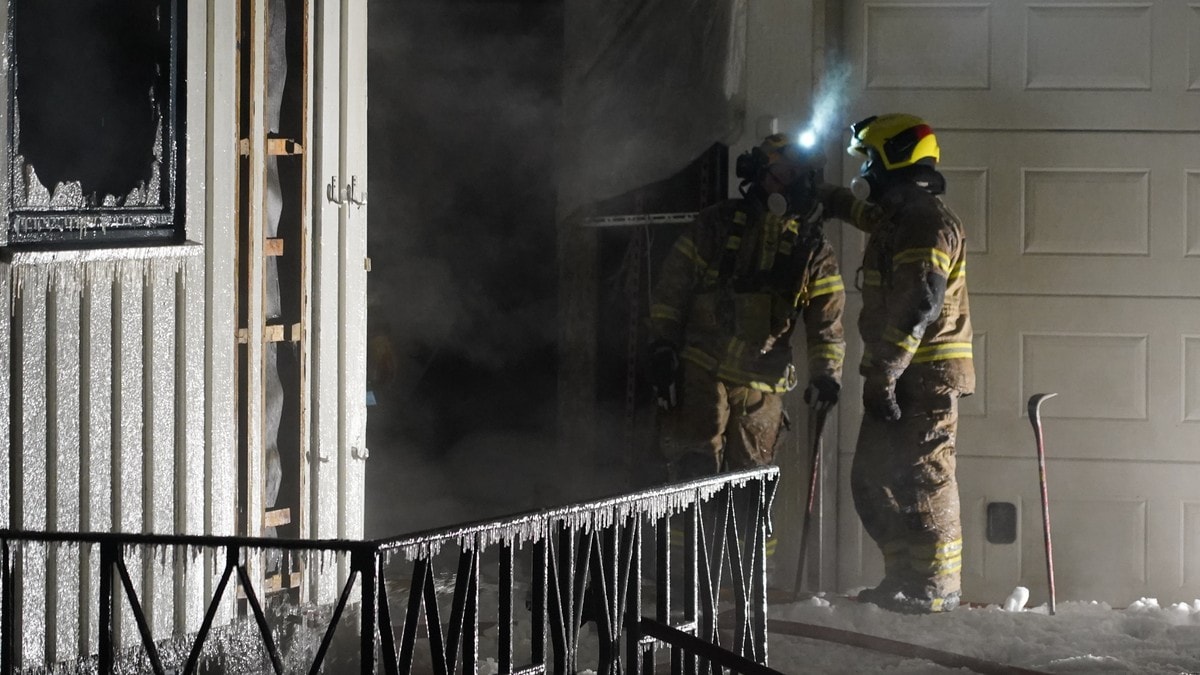 To personer døde i boligbrann i Nittedal