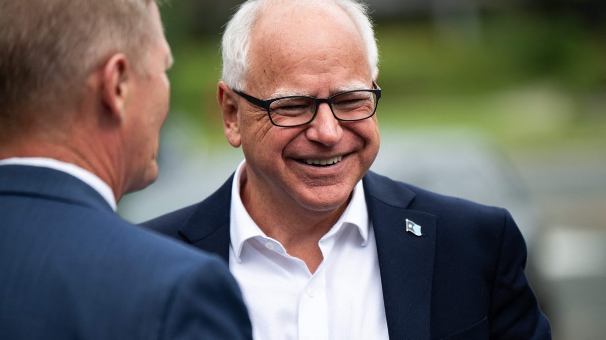 Medier: Walz blir visepresidentkandidat for Demokratene