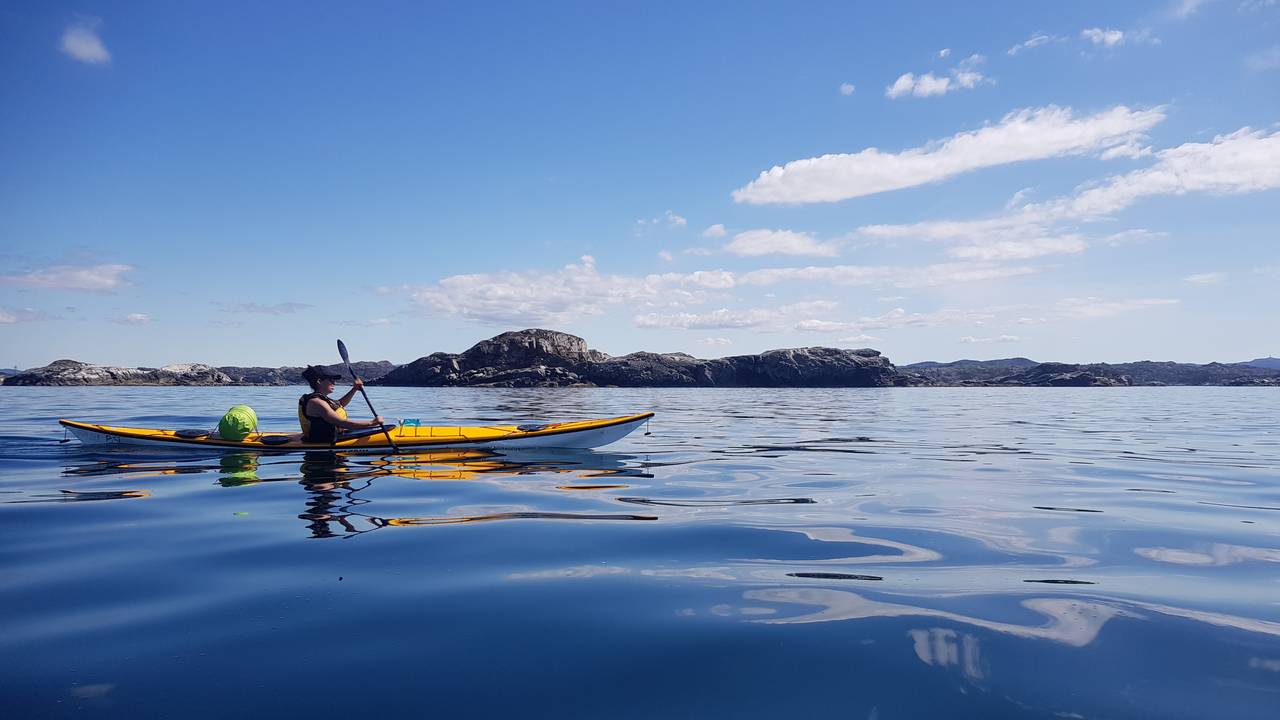 Kajakkpadling fra Sotra og Øygarden