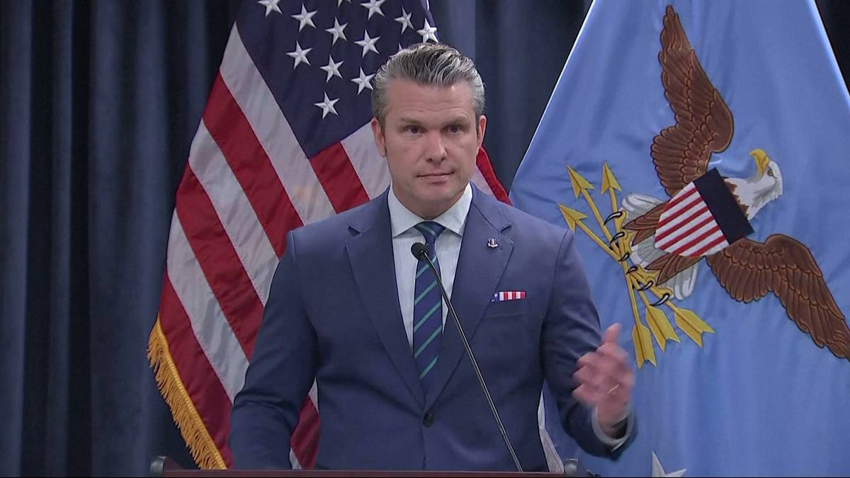 Hegseth med klar advarsel til Iran