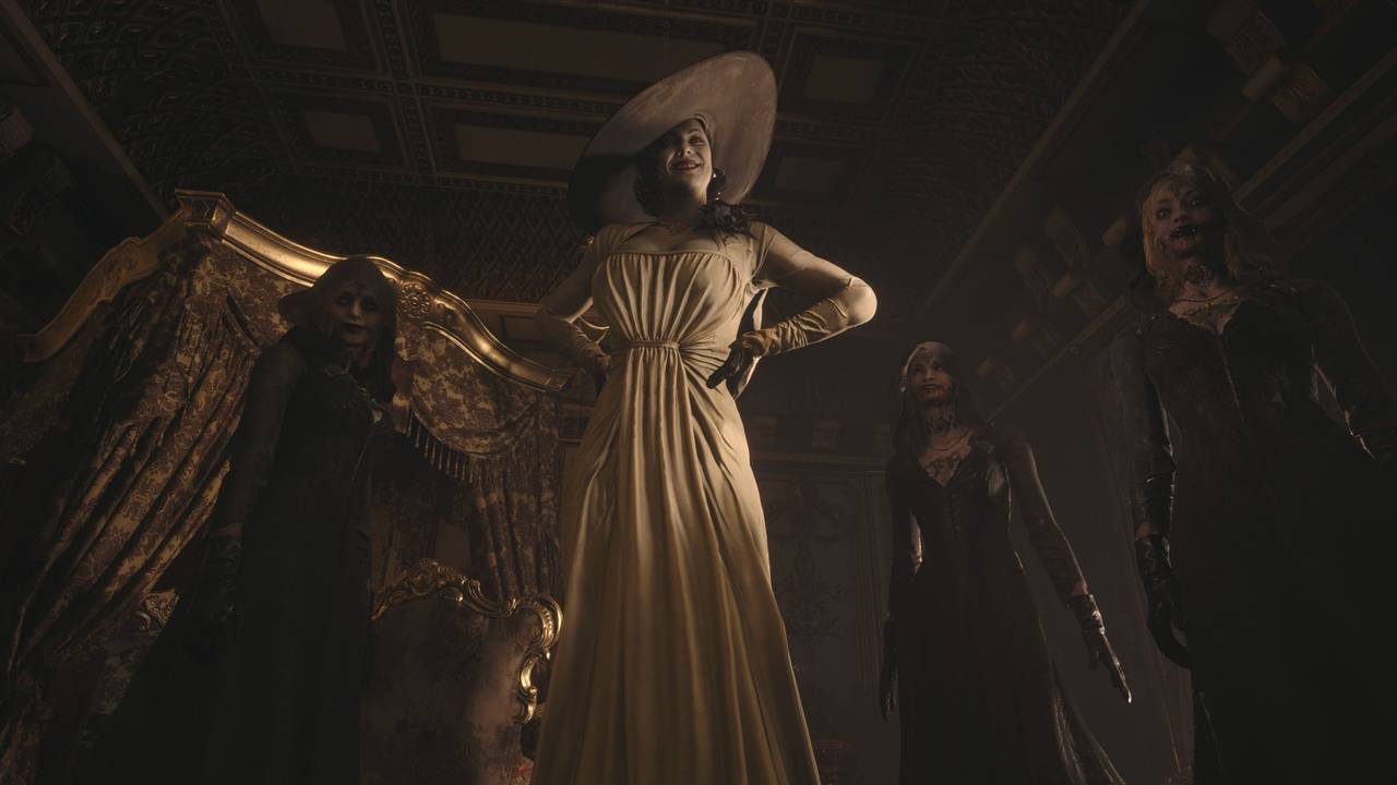 Skjermbilde fra spillet «Resident Evil Village».