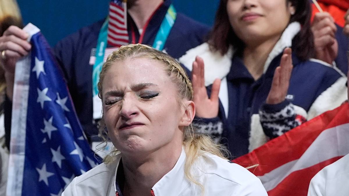 USA-profil sviktet - men reddet av lagkamerat