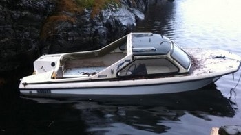 DRIVANDE: Hovudredningssentralen finn drifvande mindre båtar og joller nesten kvar dag.