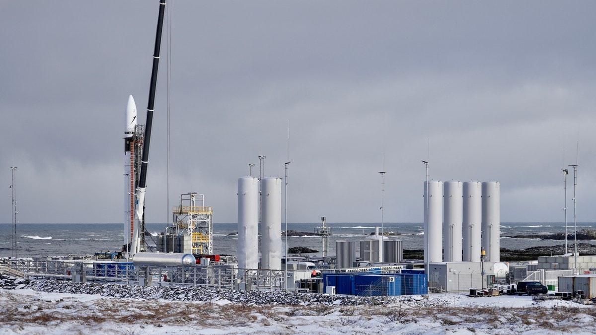 Snart oppskyting av rakett på Andøya Space
