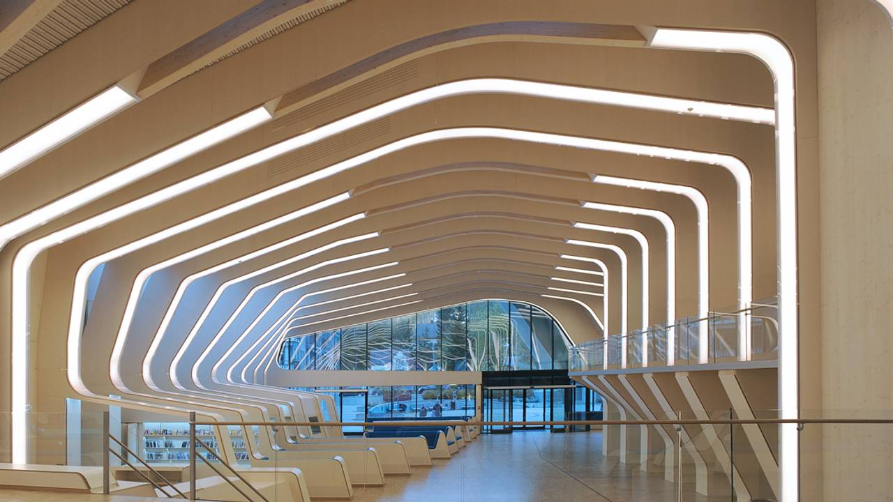 Vennesla bibliotek og kulturhus.