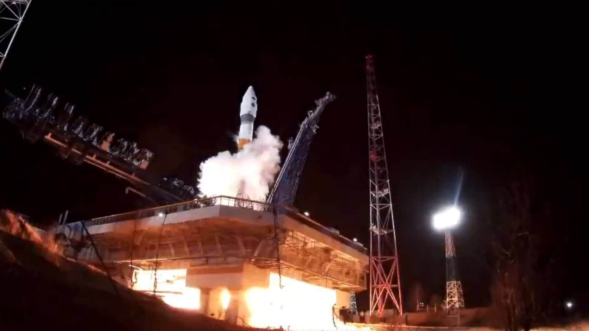 Oppskyting av russisk rakett