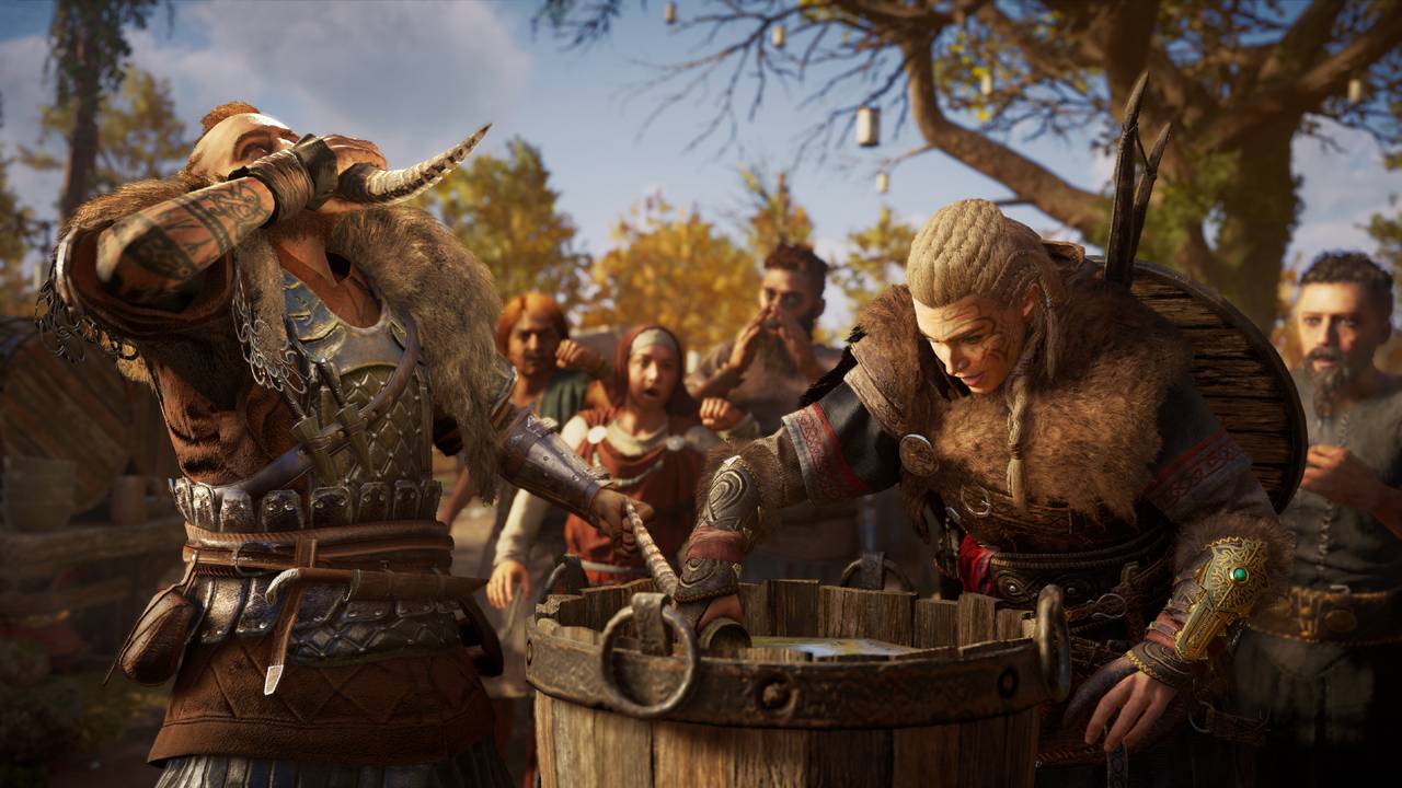 Skjermbilde fra spillet «Assassin's Creed Valhalla».