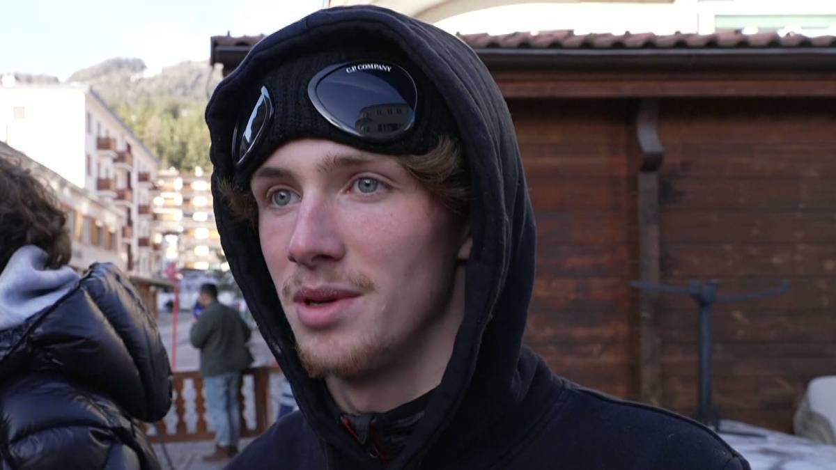 Vitner beskriver brannen i Sveits som en skrekkfilm