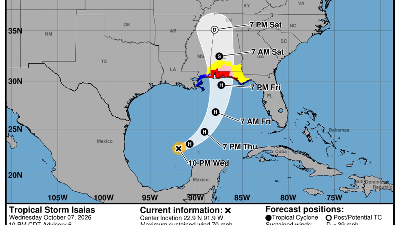 NHC: Tropical Storm Isaias Strengthens into First Atlantic Hurricane