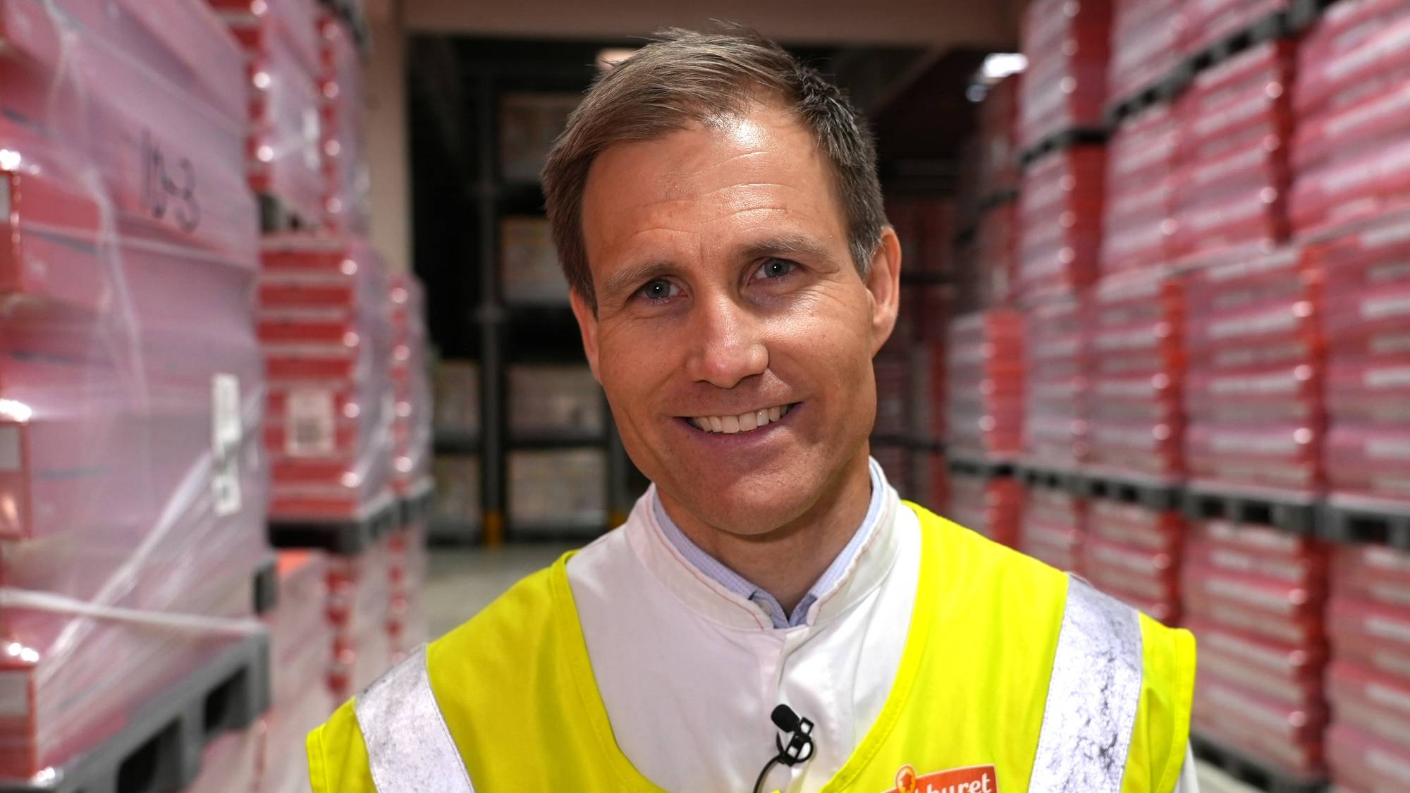Kristoffer Barbøl Vikebak, kommunikasjonssjef Orkla Foods
