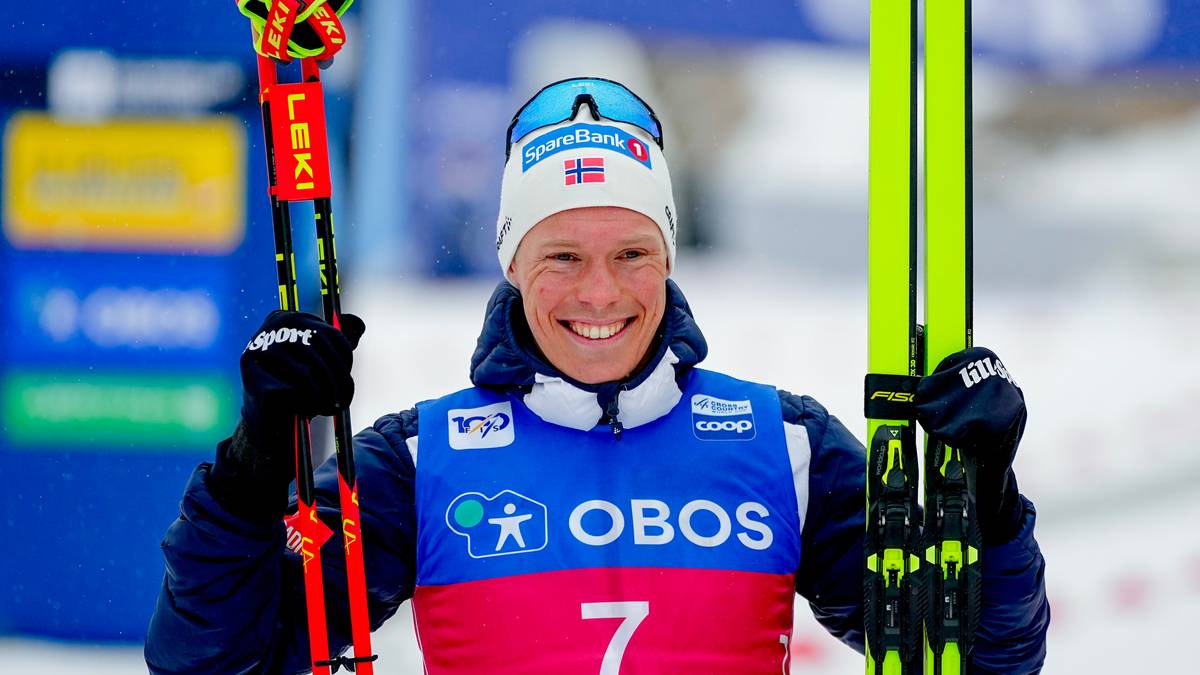 Martin Løwstrøm Nyenget bryter Tour de Ski NRK Sport Sportsnyheter