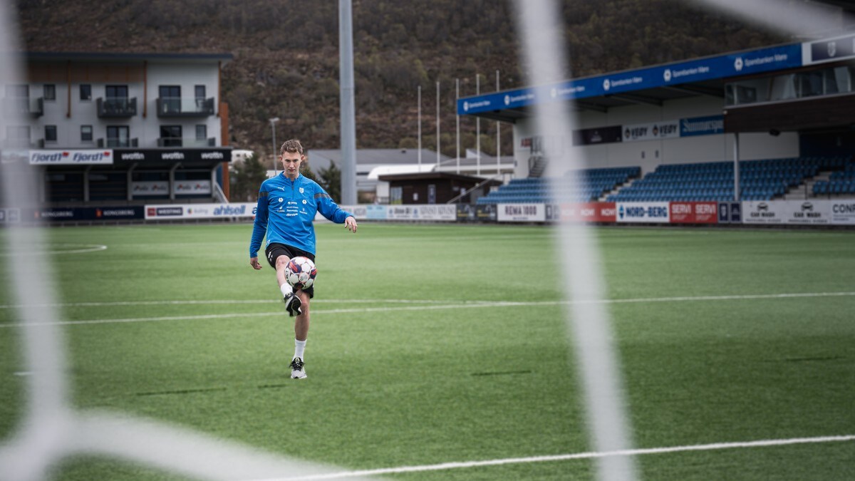 Televik (19) ble cuphelt for Hødd mot AaFK – nå håper han på reprise mot Molde